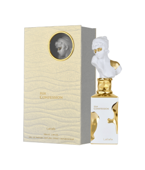 flacon du parfum her confession